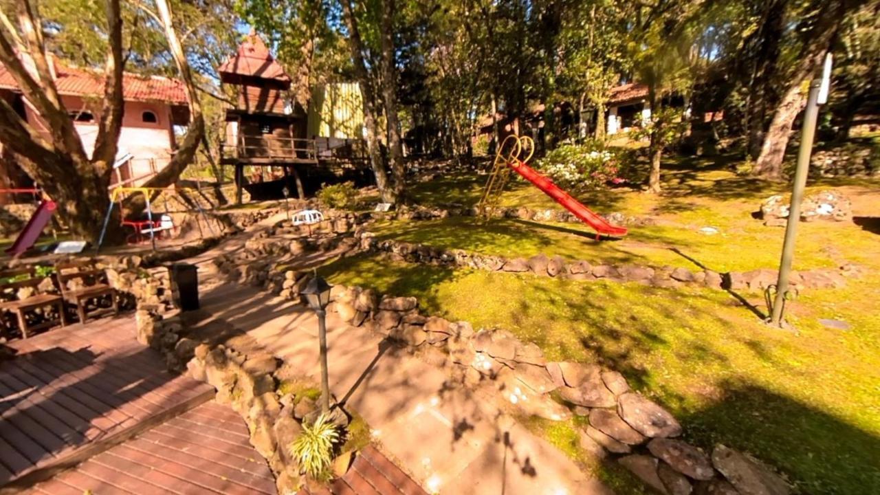 Apto No Centro De Gramado Com Piscina Termica المظهر الخارجي الصورة