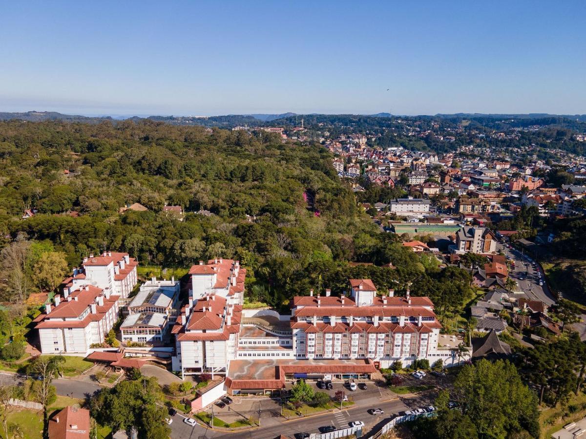 Apto No Centro De Gramado Com Piscina Termica المظهر الخارجي الصورة