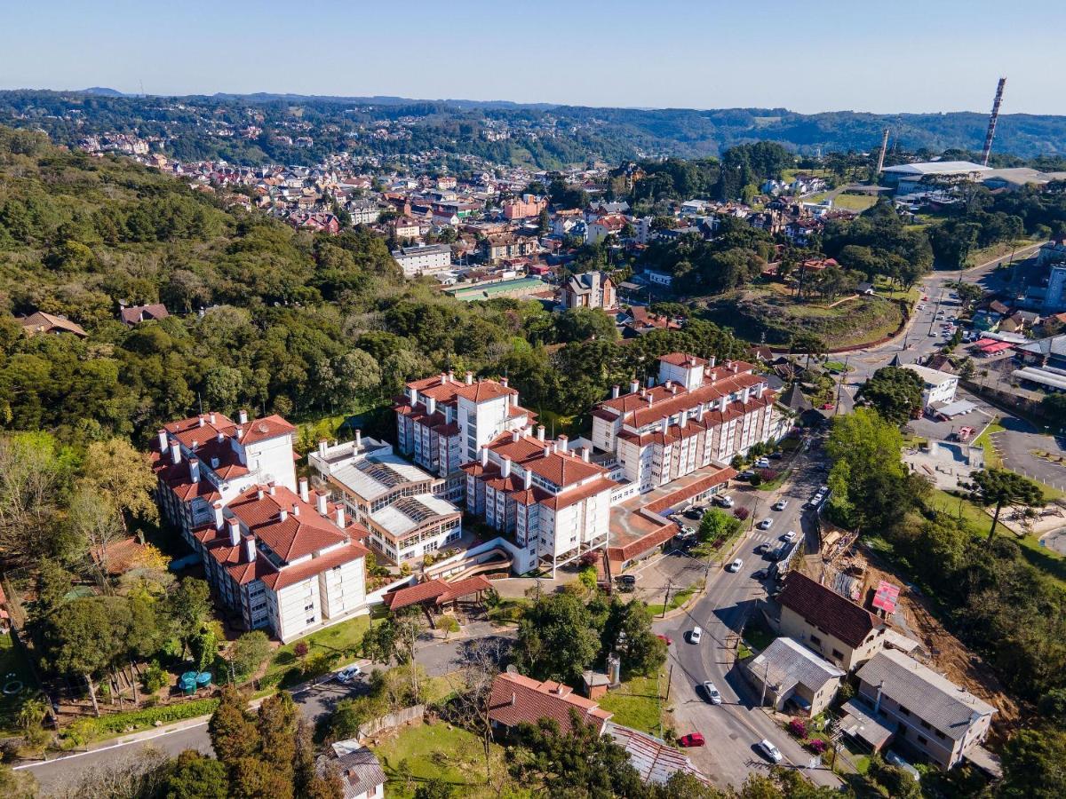 Apto No Centro De Gramado Com Piscina Termica المظهر الخارجي الصورة
