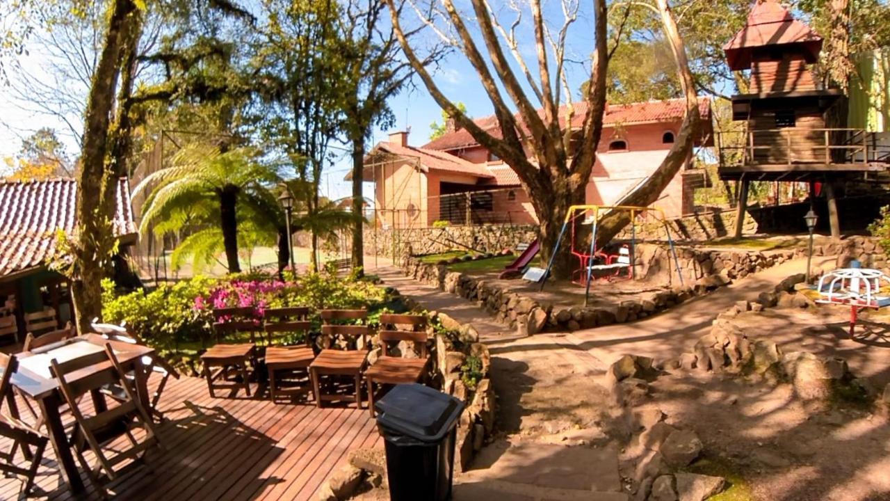 Apto No Centro De Gramado Com Piscina Termica المظهر الخارجي الصورة